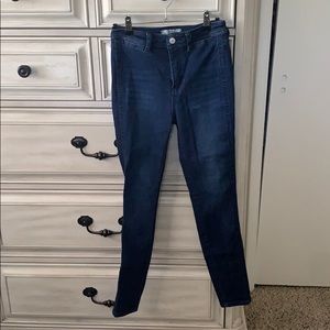 Free People Dark wash Skinny Jeans